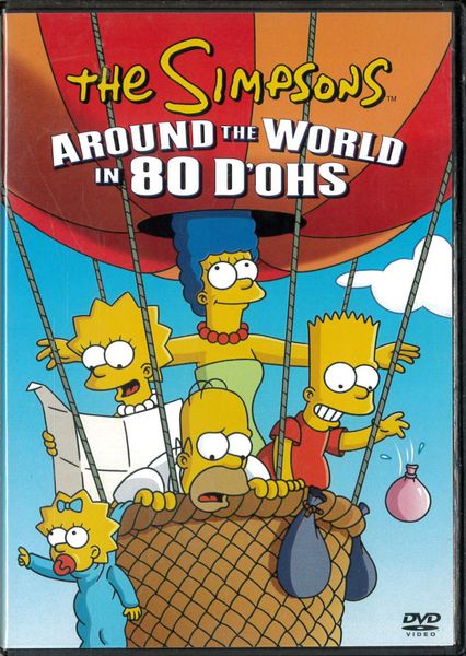 Simpsons - Around the World in 80 D'Ohs (dvd) beg
