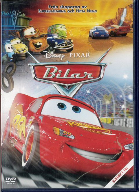 Huvudbild Bilar (DVD) beg
