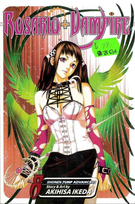 Huvudbild Rosario + Vampire 08 (pocket)