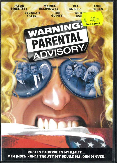 Huvudbild warning: Parental Advisory - beg dvd