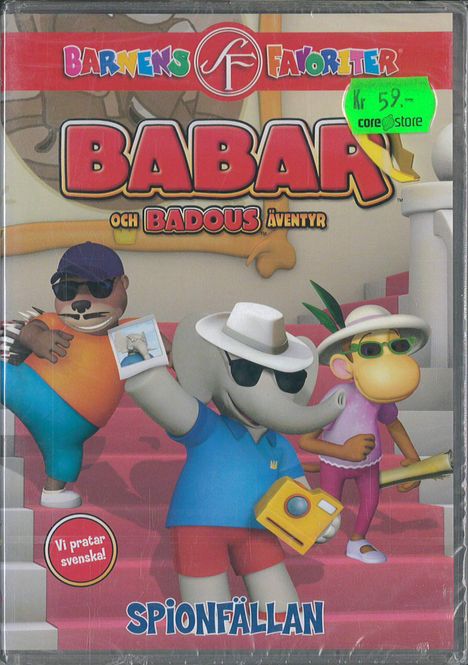 Huvudbild Babar och Badous äventyr - Spionfällan  (DVD) 