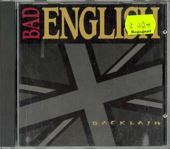 Huvudbild Bad English - Backlash (cd) beg