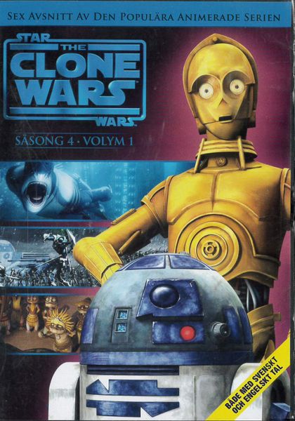 Star Wars - Clone Wars - Säsong 4 Vol. 1 - beg dvd