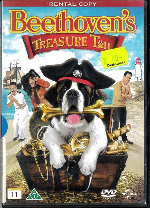 Huvudbild Beethovens Treasure Tail  (DVD) fd hyr