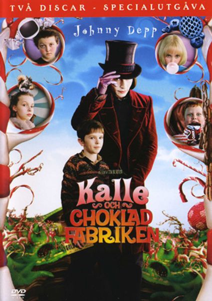 Kalle Och Chokladfabriken (2-disc) DVD beg