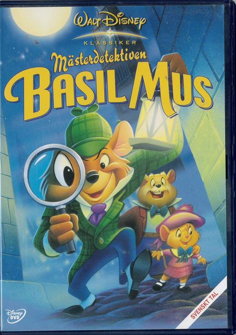 Huvudbild Mästerdetektiven Basil Mus - Disneyklassiker 26 ...