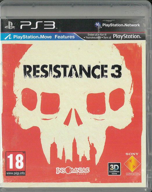 Huvudbild Resistance 3   (Ps3 beg)