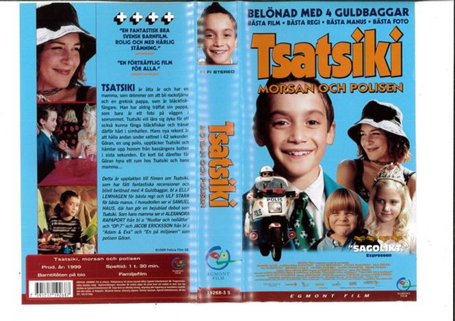 Huvudbild Tsatsiki - morsan och polisen (vhs)