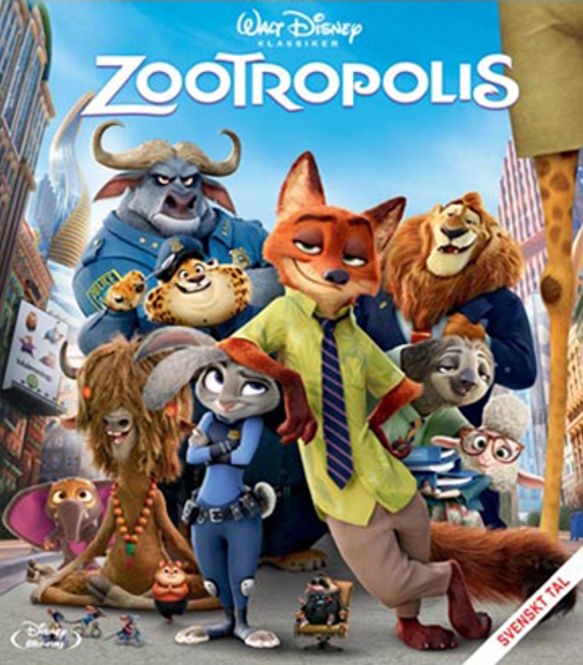 Huvudbild Zootropolis - Disneyklassiker 54 (Blu-ray) beg