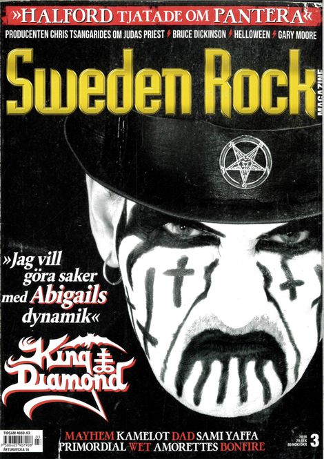 Huvudbild Sweden Rock Magazine 2018: #3