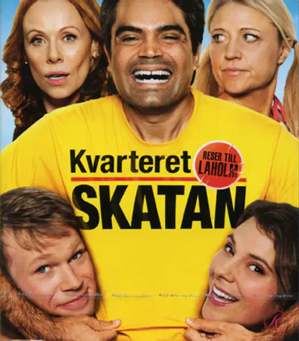 Huvudbild Kvarteret Skatan reser till Laholm (Blu-ray) beg
