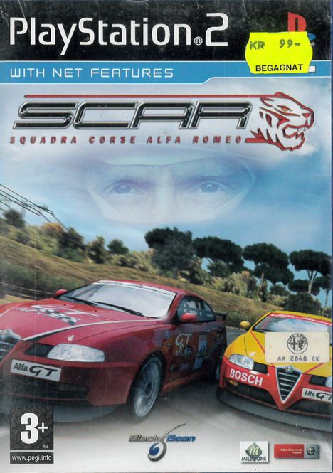 Huvudbild SCAR Scuadra Corse Alfa Romeo  (ps2) beg