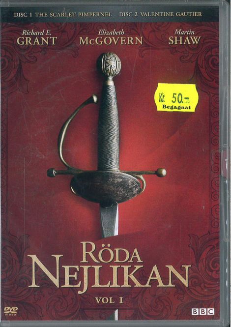 Huvudbild Röda nejlikan - vol1 del 1&2 (beg dvd)