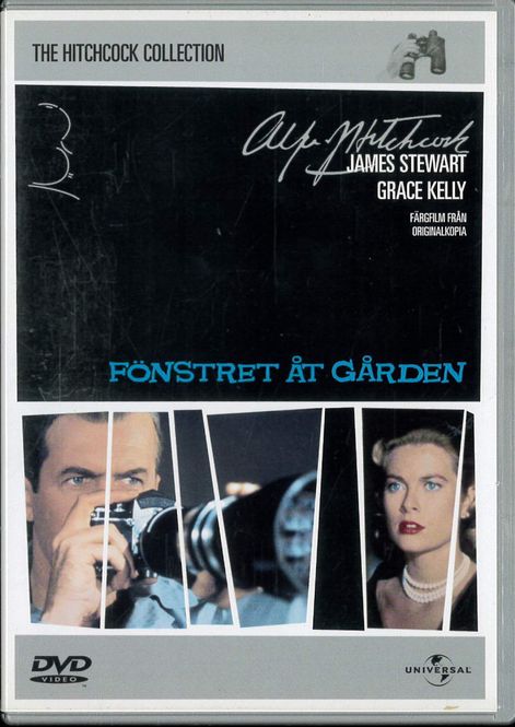 Huvudbild Fönstret åt gården (dvd) beg
