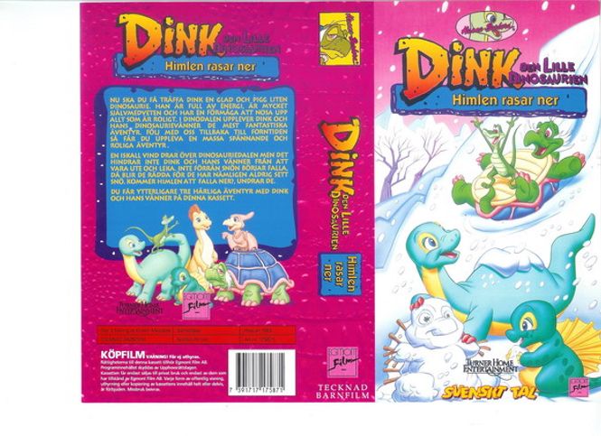 Huvudbild Dink - Den lille dinosaurien - Himlen rasar ner ...