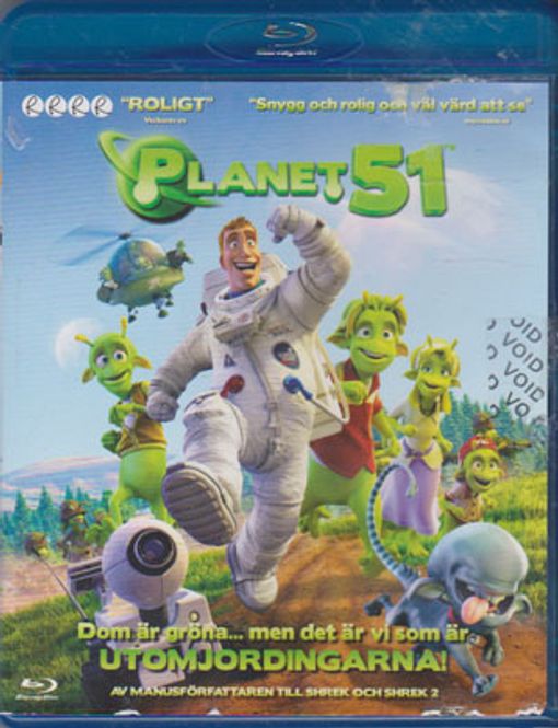 Huvudbild Planet 51 (Blu-ray) fd hyr