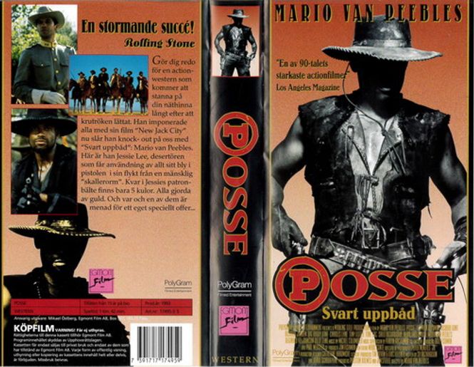 Huvudbild Posse (vhs)