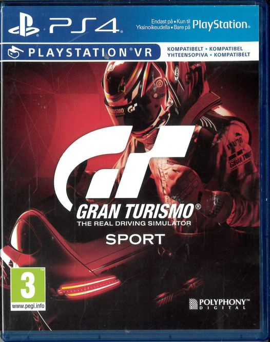 Huvudbild Gran Turismo Sport (Ps4) 