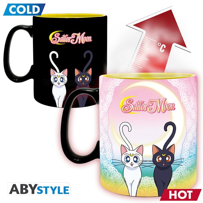Huvudbild Sailor Moon mugg - Heat Change - Group