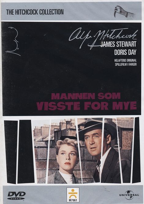 Huvudbild Mannen som visste för mycket (DVD) beg