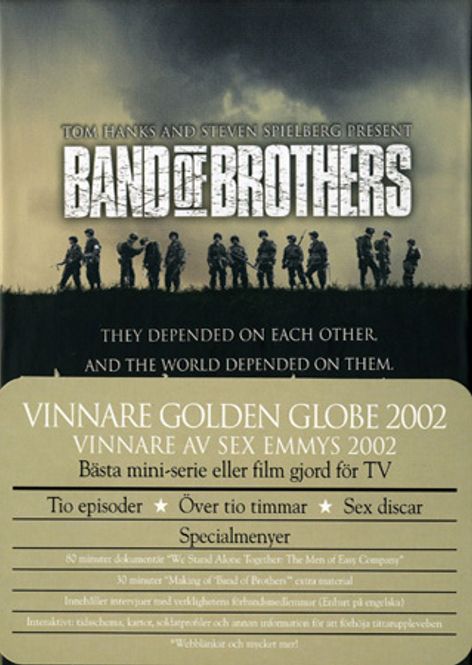 Huvudbild Band of Brothers Box (dvd) beg