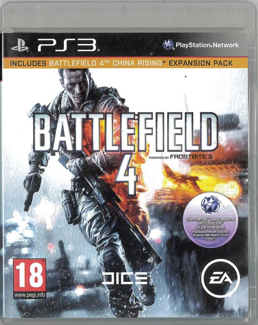 Huvudbild Battlefield 4  (Ps3) beg   