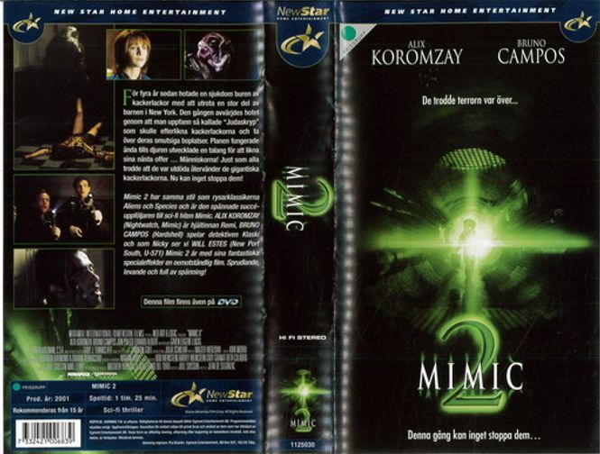 Huvudbild Mimic 2  (vhs)