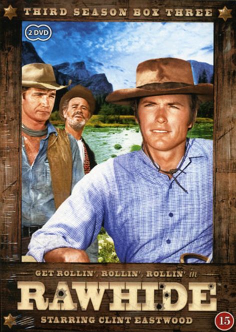 Huvudbild Rawhide - Prärie - Säsong 3 Box 3 (dvd)