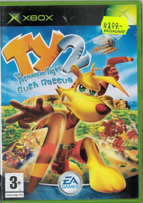 Huvudbild Ty The Tasmanian Tiger 2 Bush Rescue   (Xbox) Beg