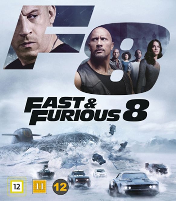 Huvudbild Fast & Furious 8 (Blu-ray) beg