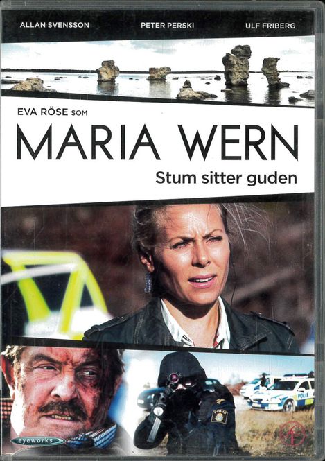 Huvudbild Maria Wern 1 Stum sitter guden (dvd) beg