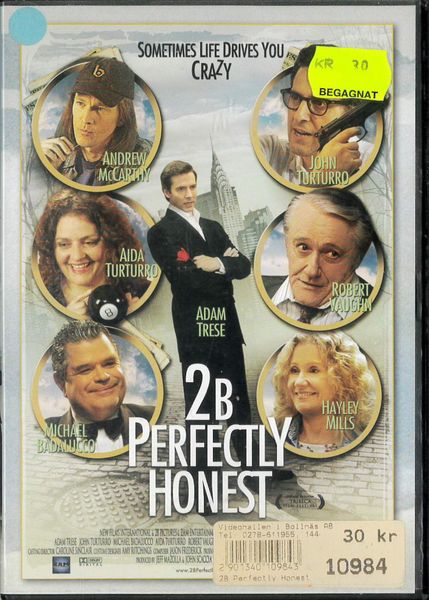 2B Perfectly Honest - beg dvd hyr