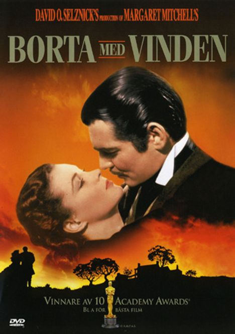 Huvudbild Borta med vinden (dvd)
