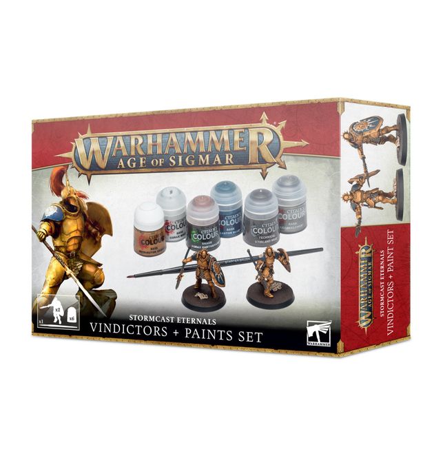 Huvudbild Warhammer Age of sigmar - Vindicators + Paints ...