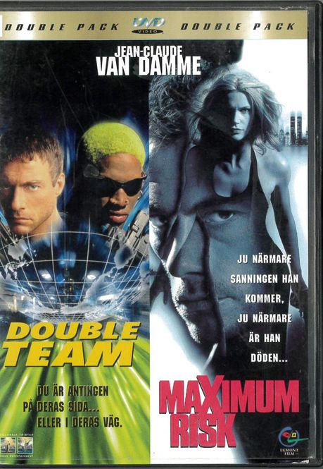 Huvudbild Double Team/maximum Risk (DVD) beg