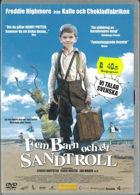 Huvudbild Fem barn och ett sandtroll (2004) (DVD) beg