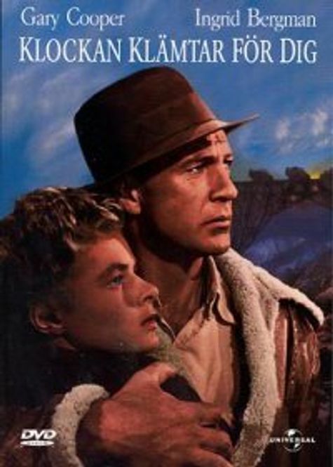 Huvudbild Klockan klämtar för dig (DVD) beg