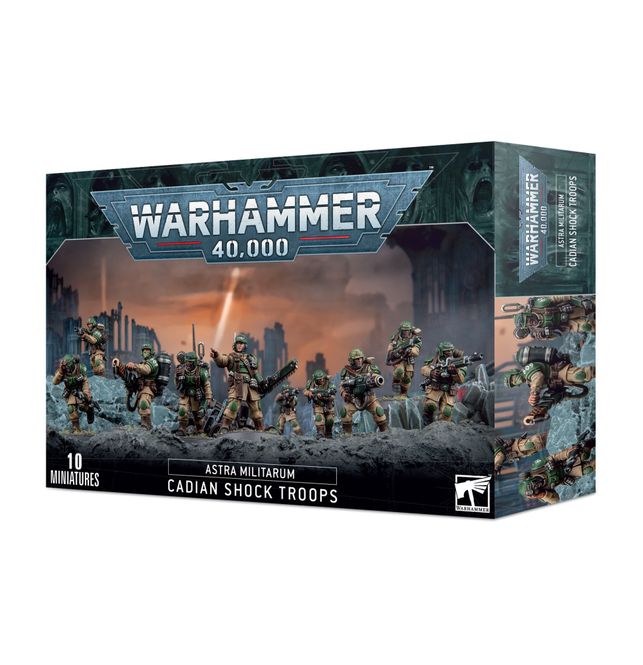 Huvudbild Warhammer 40,000 - Cadian Shock Troops