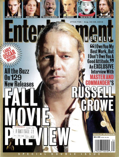 Huvudbild Entertainment Weekly  #724/725