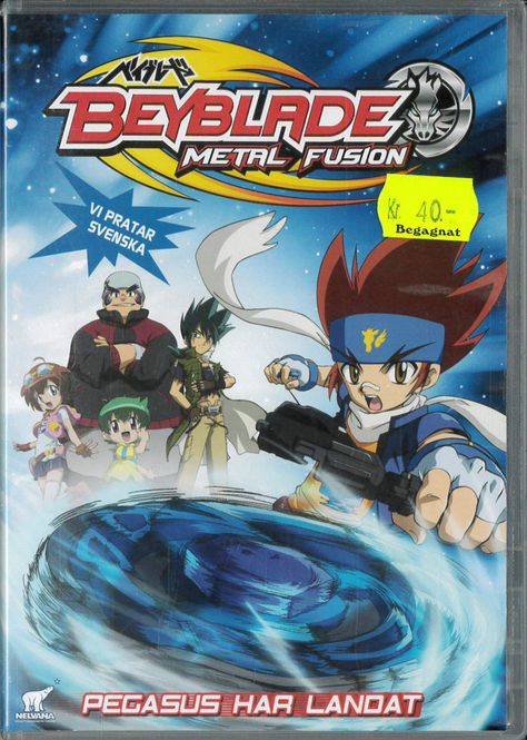 Huvudbild Beyblade Metal Fusion - Pegasus har landat  (DVD) ...