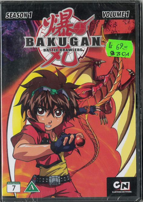 Huvudbild Bakugan season  1 vol 1  (DVD) 