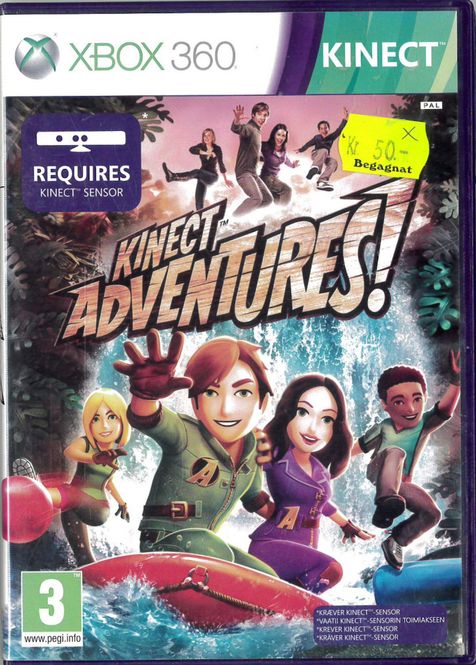 Huvudbild Kinect: Adventures  (X360) beg
