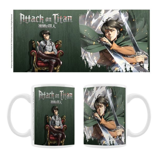 Attack on Titan mugg - Levi