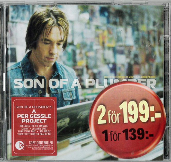 Huvudbild Per Gessle - Son Of A Plumber  (CD) beg