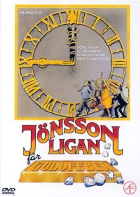 Huvudbild Jönssonligan får guldfeber  (dvd ) 