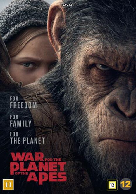 Huvudbild War For the Planet of the Apes (dvd) fd hyr