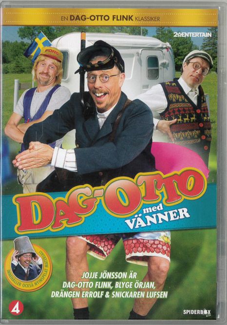 Huvudbild Dag-Otto med vänner (dvd) beg