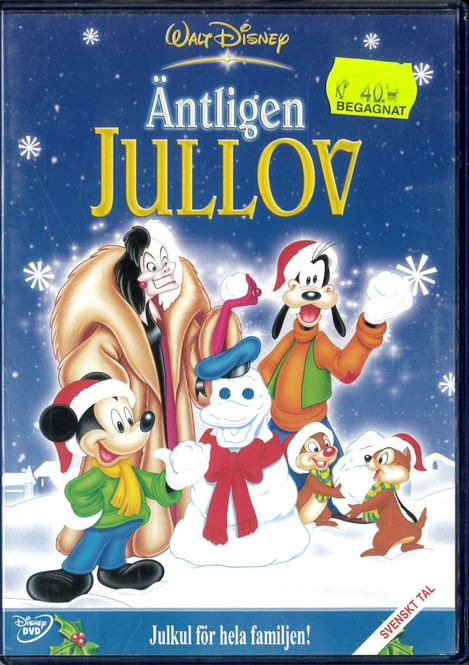 Huvudbild Äntligen jullov - beg dvd