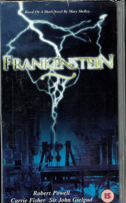 Huvudbild Frankenstein -1984  (VHS) uk import