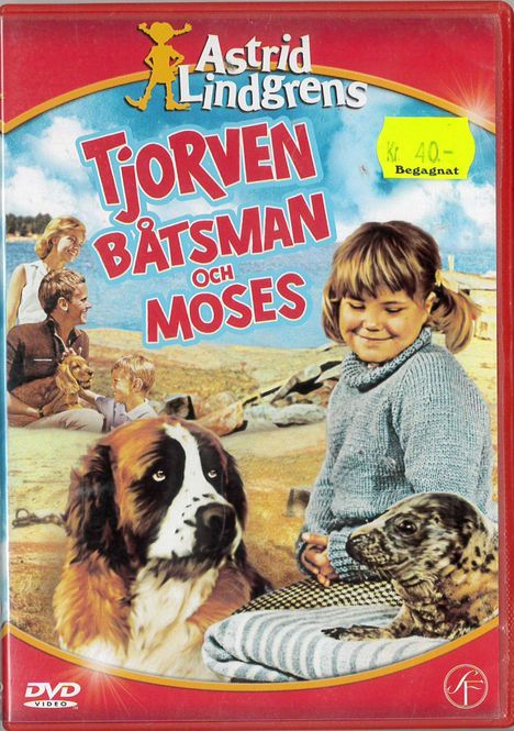 Huvudbild Tjorven, Båtsman och Moses (DVD) 
